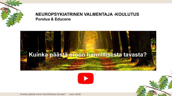 Video: Kuinka päästä eroon harmillisesta tavasta.